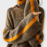 Breseis - Retro High-Collared Knit