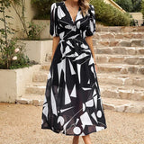 Allison | Elegant Floral Dress