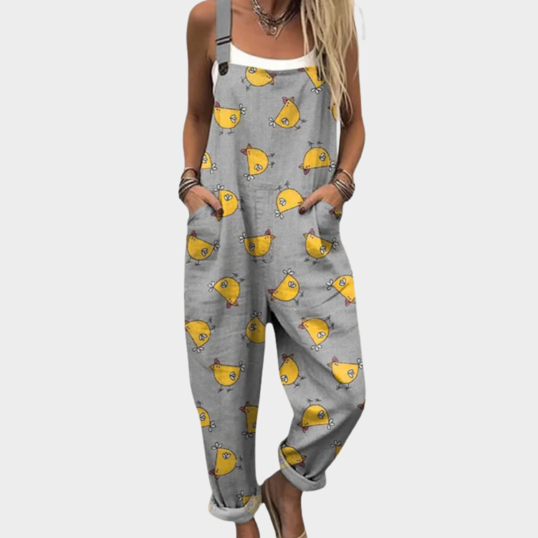 Comfortable Printed Jumpsuits