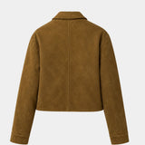 Floréanne | Elegant Casual Jacket with French Collar and Long Sleeves