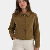Floréanne | Elegant Casual Jacket with French Collar and Long Sleeves