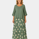 Agnès | Elegant Fluid Maxi Dress