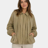 Agnèsine | Vintage Loose Bomber Jacket