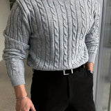 Mergim – Knit Sweater with Long Sleeves for Rent