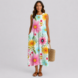 Summer Dress Sleeveless and Comfortable