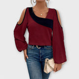 Scarlett - Thoughtful sweater with a square neckline