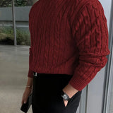 Mergim – Knit Sweater with Long Sleeves for Rent