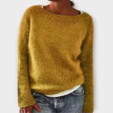 Regine – Shiny Colorless Knit Sweater