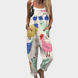Printed Jumpsuits