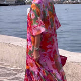 Tasia | Graceful Vibrant Dress