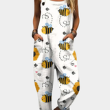 Comfortable Printed Jumpsuit