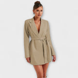 Thays | Blazer Dress in V-Neck Style
