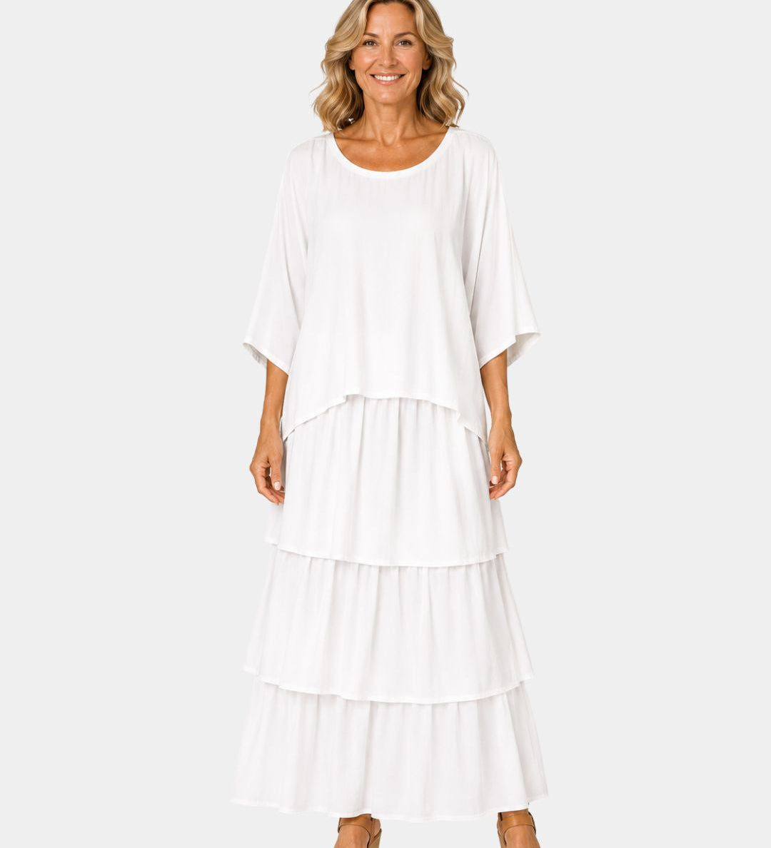 Agnès | Elegant Fluid Maxi Dress