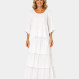 Agnès | Elegant Fluid Maxi Dress