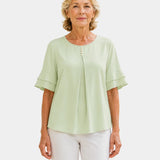 Hadelinde | Elegant Button Blouse
