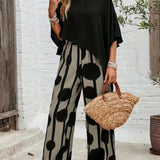 Valeriana™ | Asymmetrical Top and Boho Pants