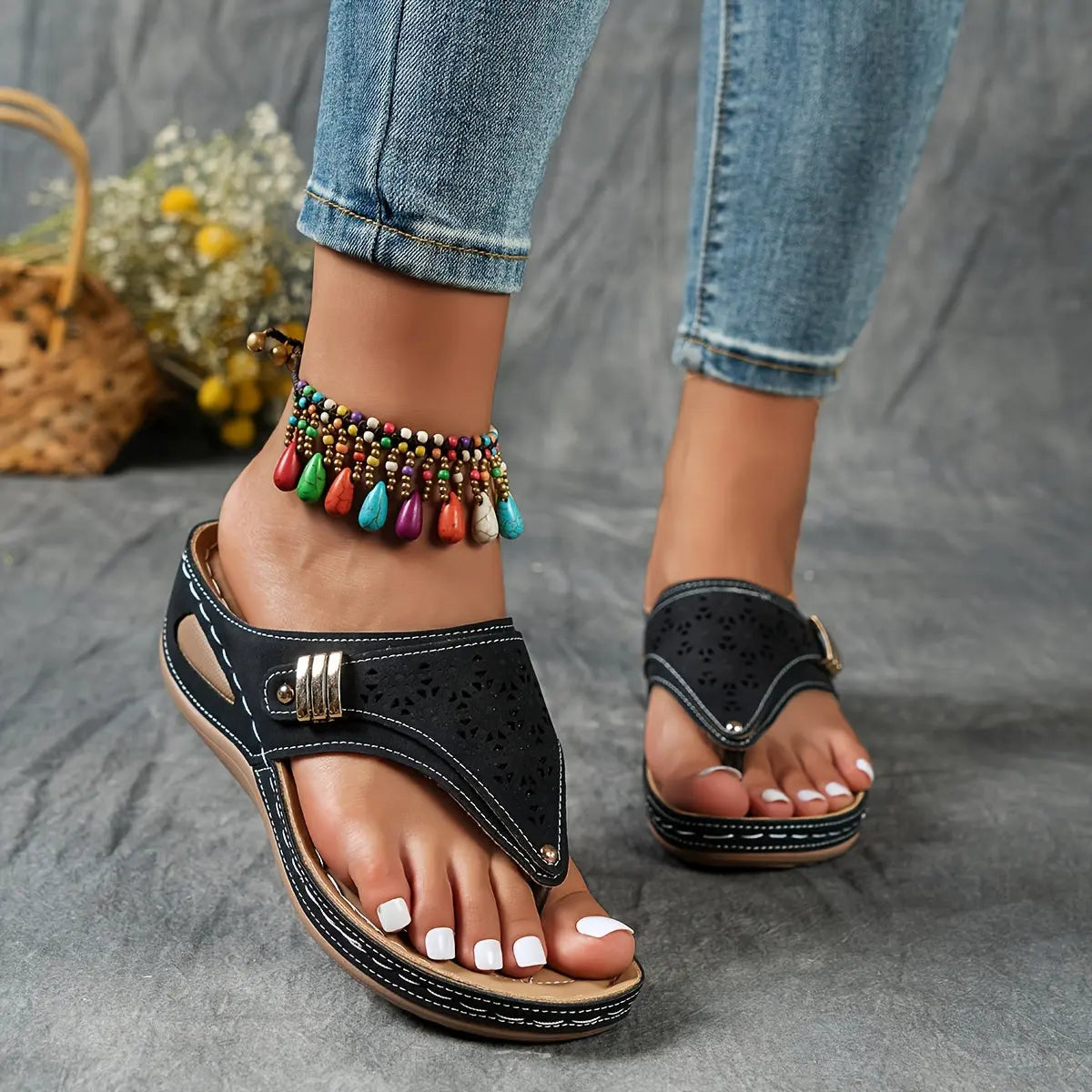 Élodie™ - wedge sandals for women