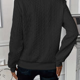Amy | Zippered Knit Sweater