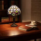 CHROMIA | CLASSIC COLORFUL TIFFANY TABLE LAMP