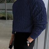 Mergim – Knit Sweater with Long Sleeves for Rent