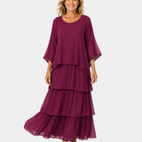 Agnès | Elegant Fluid Maxi Dress