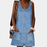 Vieno - Casual Denim Dress