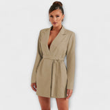 Thays | Blazer Dress in V-Neck Style