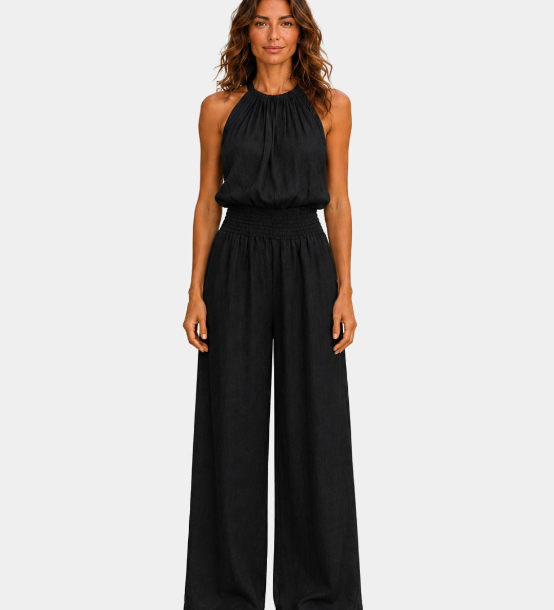 Ghisleine | Elegant Jumpsuit with Halter