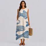 Summer Dress Sleeveless and Comfortable