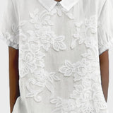 Lily Blouse with Collar