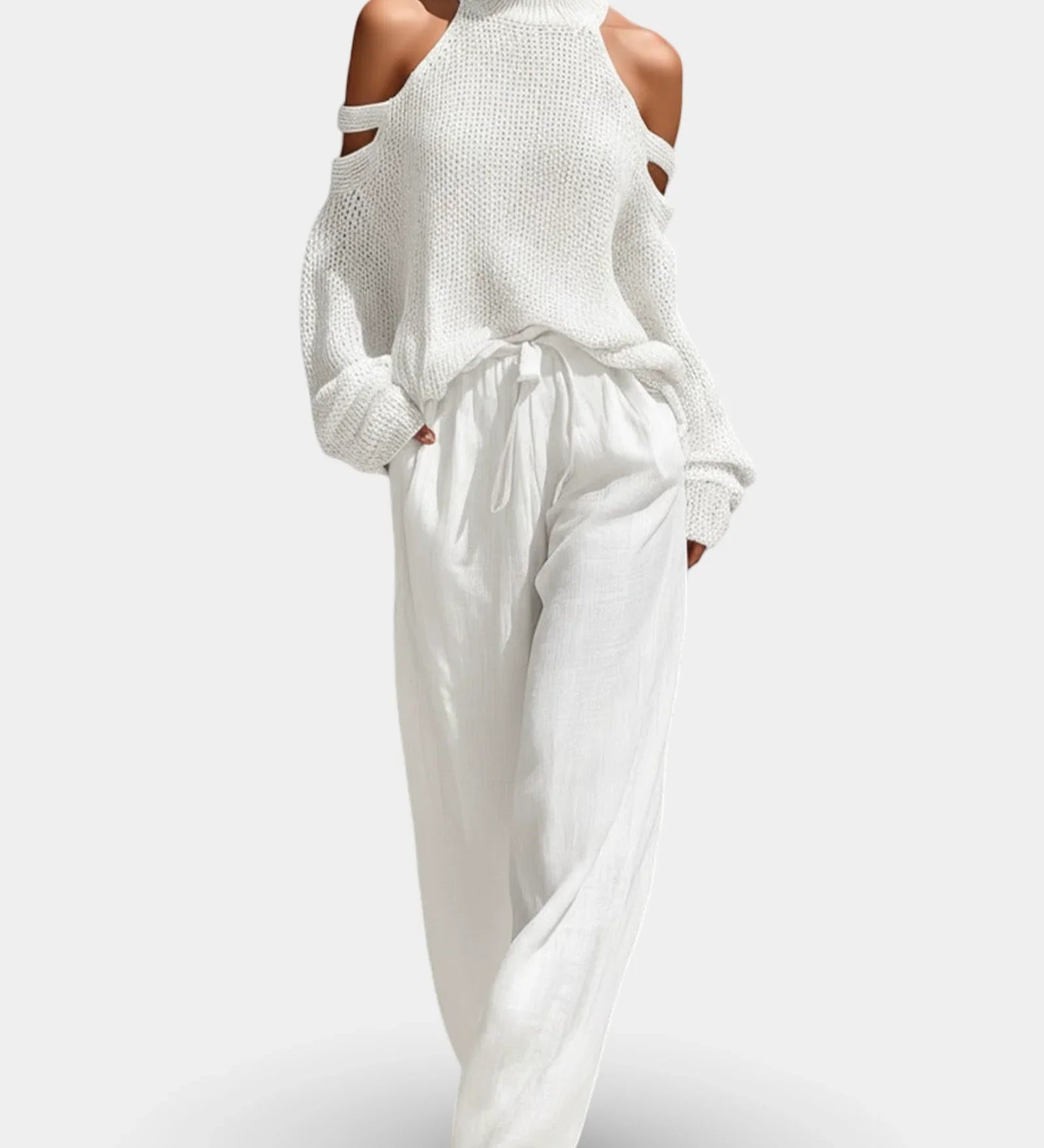 Camile | Fashionable Knit Set and Pants
