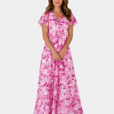 Camellia | Glamorous Dress Flattering for the Belly
