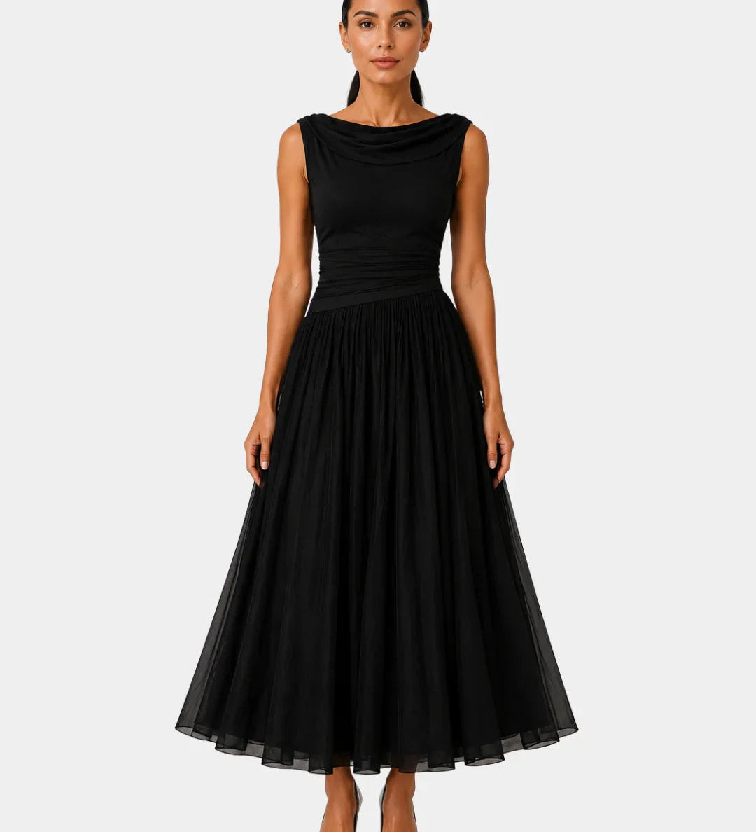 Odelinde | Elegant Midi Dress