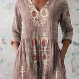 Blair | Long Blouse with a Striking Pattern