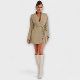 Thays | Blazer Dress in V-Neck Style
