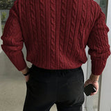 Mergim – Knit Sweater with Long Sleeves for Rent