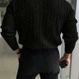 Mergim – Knit Sweater with Long Sleeves for Rent