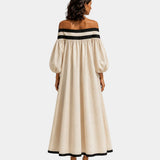 Cindy | Off-Shoulder Maxi Dress