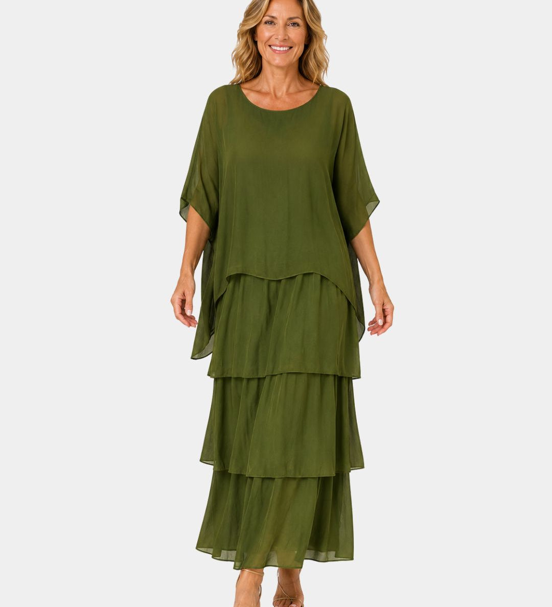 Agnès | Elegant Fluid Maxi Dress