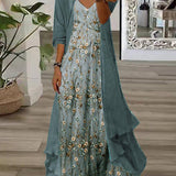 Thea | Graceful Floral Dress