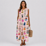 Summer Dress Sleeveless and Comfortable