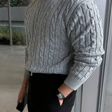 Mergim – Knit Sweater with Long Sleeves for Rent