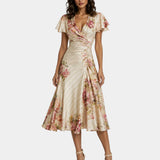 Bibiane | Midi Floral Dress