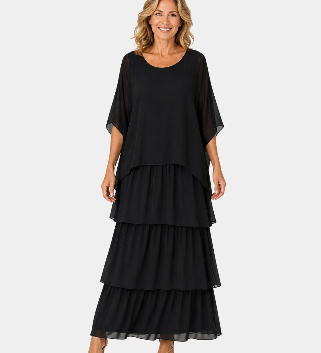 Agnès | Elegant Fluid Maxi Dress