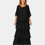 Agnès | Elegant Fluid Maxi Dress