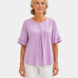 Hadelinde | Elegant Button Blouse