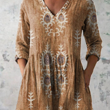 Blair | Long Blouse with a Striking Pattern