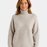 Lauren | High Neck Sweater