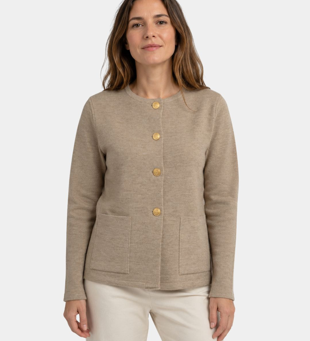 Anne | Merino Wool Cardigan