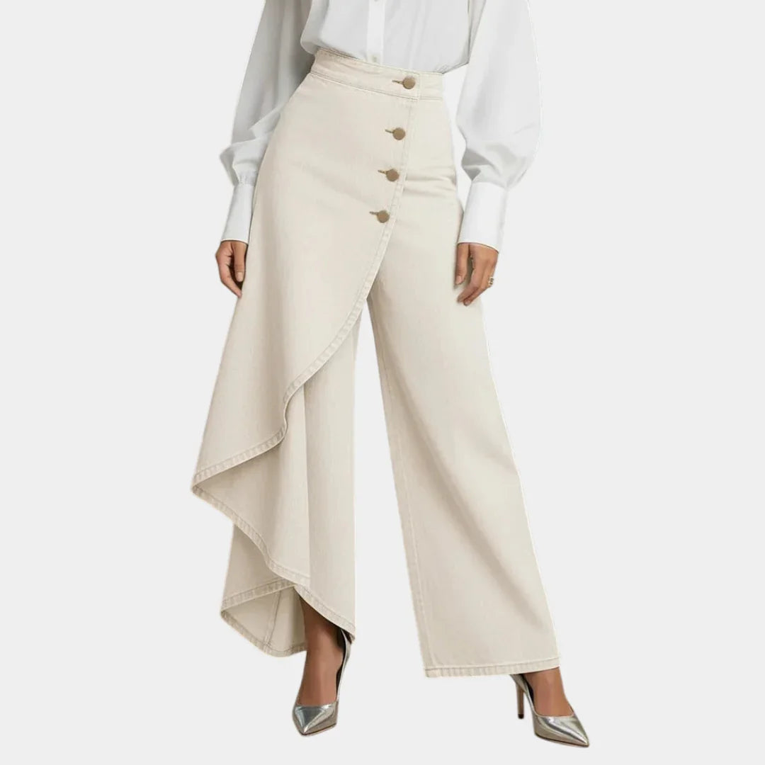 Martina | High-waisted wide-leg jeans